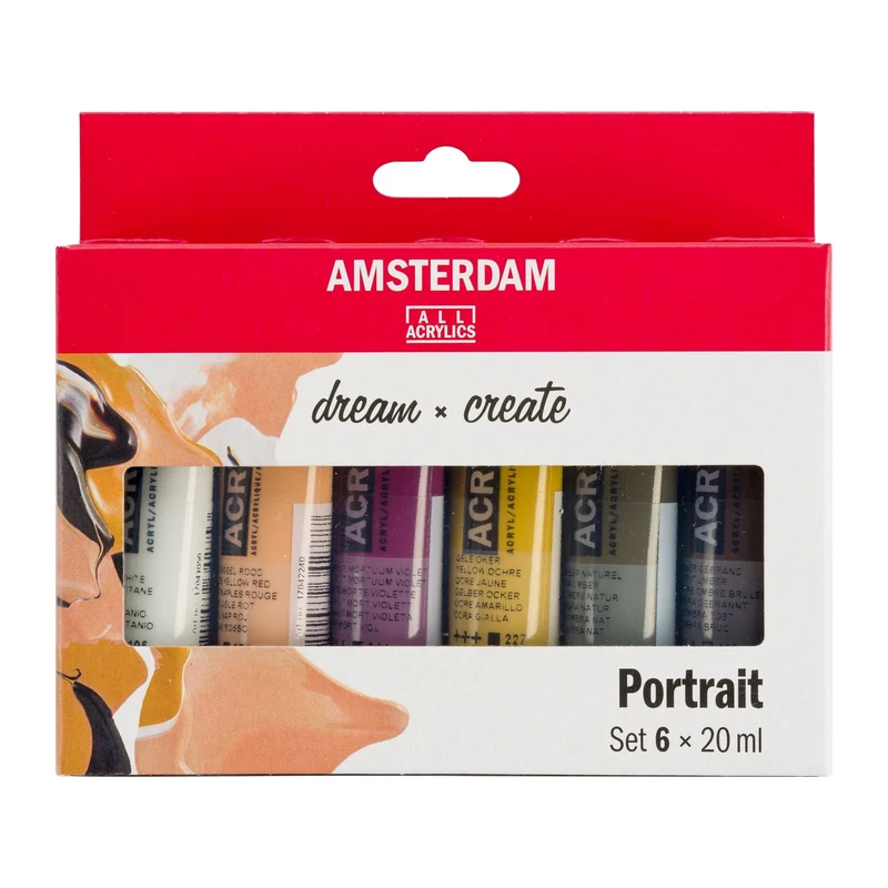 Amsterdam All Acrylics (6 x 20ml Tubes)