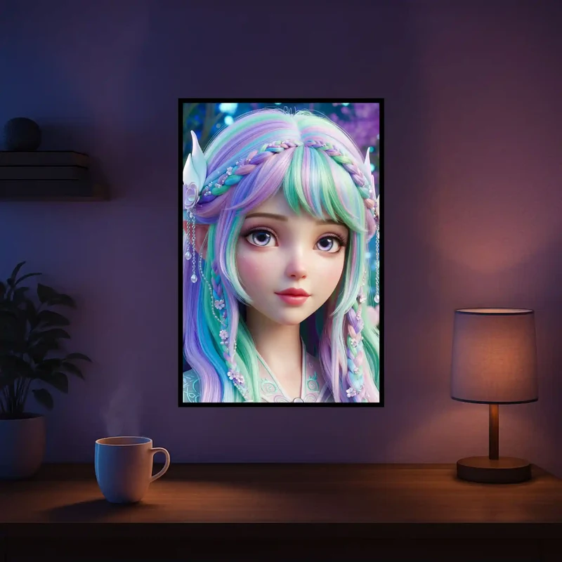 Diamond Painting - Feenprinzessin Elara