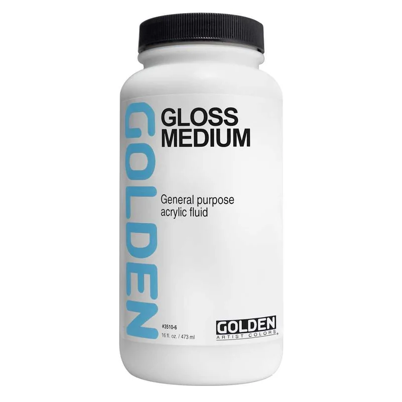 Medium acrilico lucido GOLDEN Gloss Medium