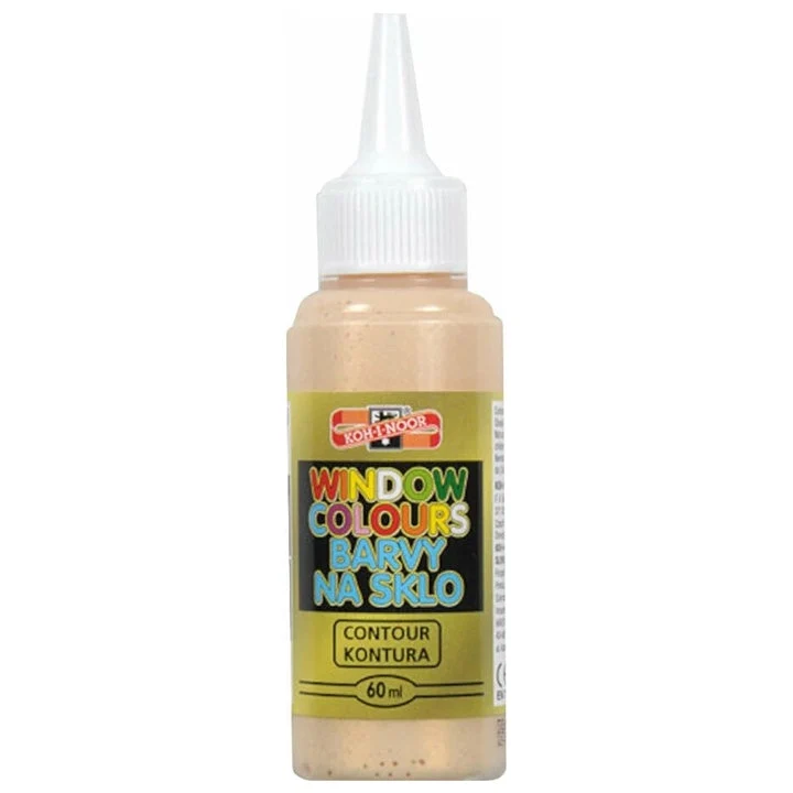 KOH-I-NOOR Contour Glass Paints, 60 ml