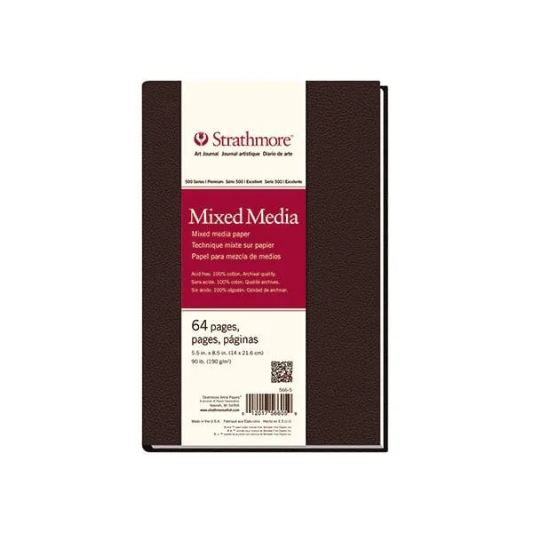 Strathmore Mixed Media Hardbound Art Journal 64 Pages