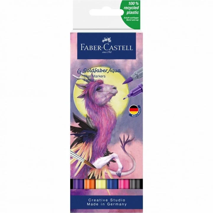 Faber-Castell Goldfaber Aqua Dual Fantasy Set of Watercolor Markers