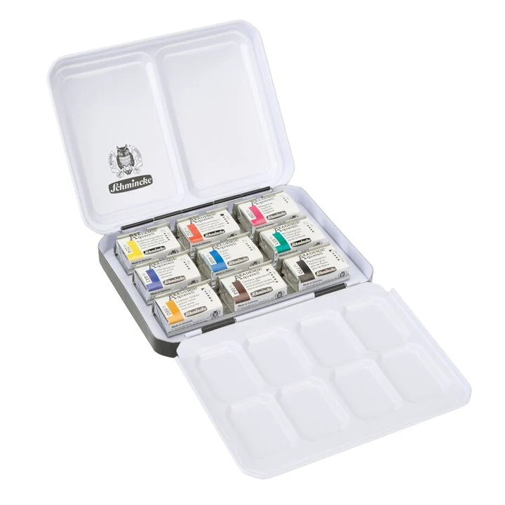 Schmincke Akademie Watercolor Set of 9