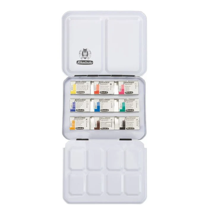 Schmincke Akademie Watercolor Set of 9