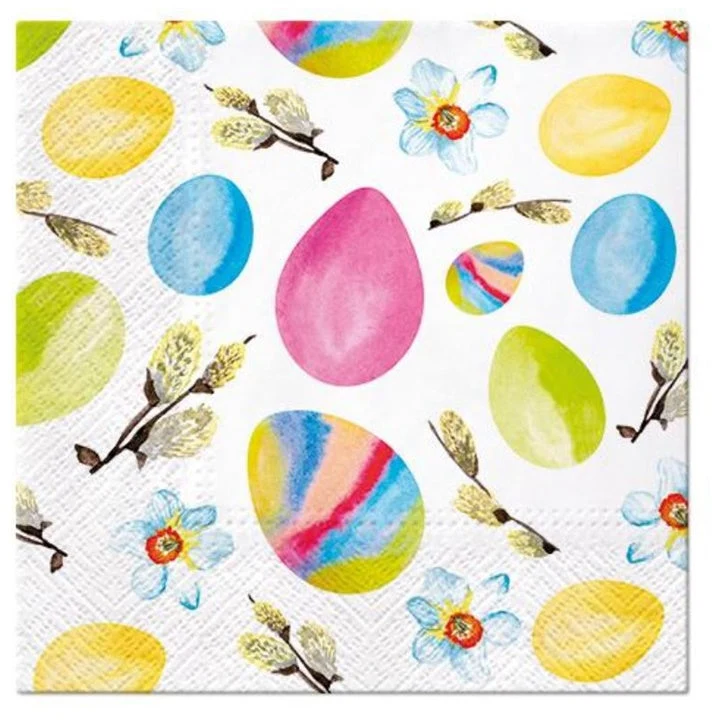 Daffodills Easter Decoupage Napkins - 1 pc