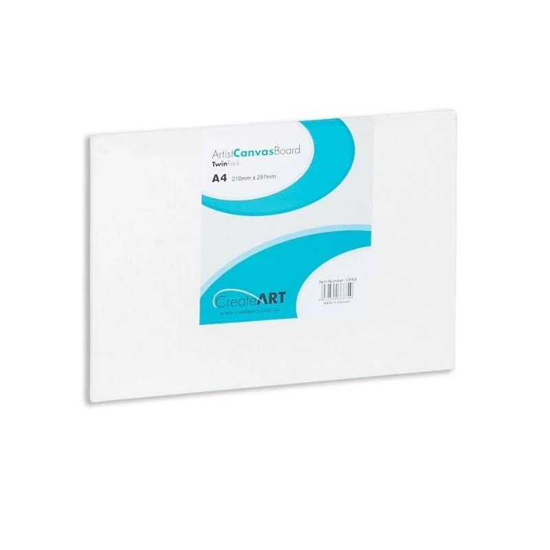 CreateART Artist Canvas Board (Twin Pack)