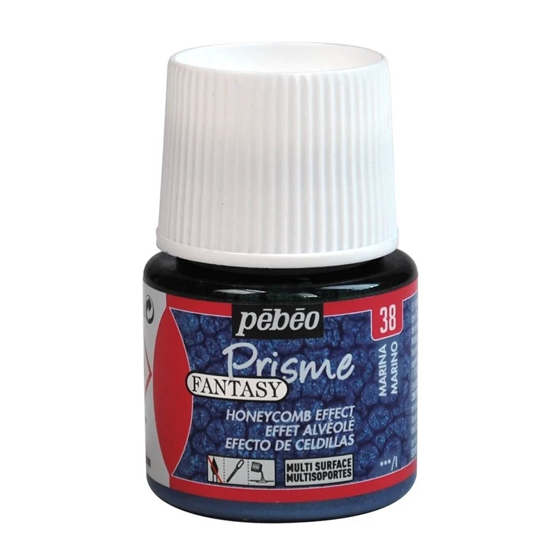 Pebeo - Fantasy Prisme - Honeycomb Effect - Marina - 45ml