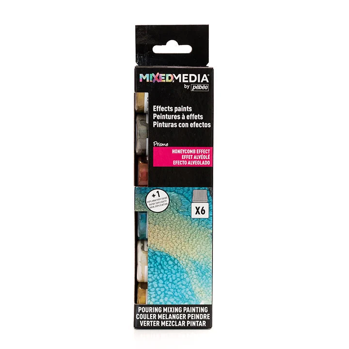 Pebeo Mixed Media Paint Set - Prisme, 6 x 20 ml