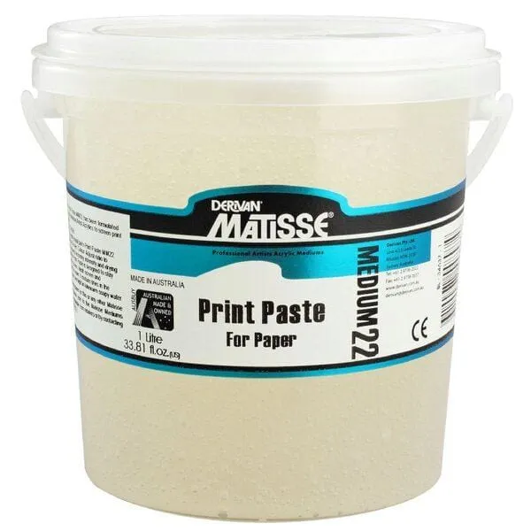 Derivan Matisse MM22 Print Paste - 1l
