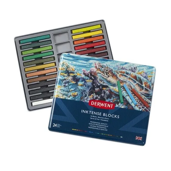 Derwent Inktense Blocks Set of 24