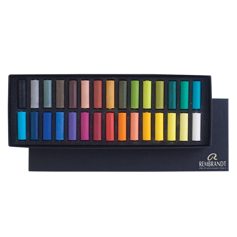 Rembrandt Soft Pastel Box Basic Half Length 30