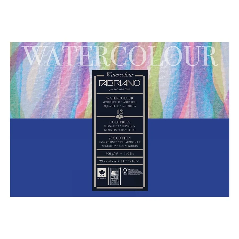 Fabriano Studio Water Colour Pads