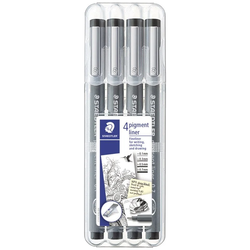 Staedtler Pigment Liners Set of 4