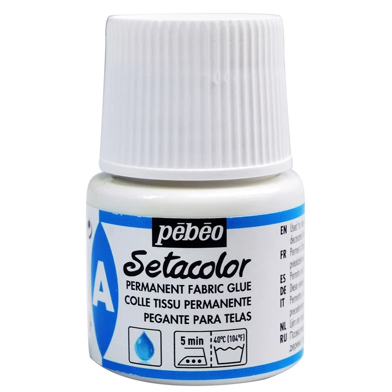 Pebeo - Setacolor Auxiliaries 45 Ml Permanent Fabric Glue