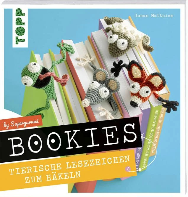 Bookies - Tierische Lesezeichen zum Häkeln