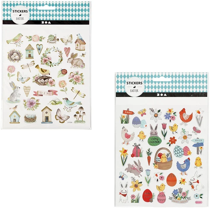 Spring Stickers 15 x 16.5 cm