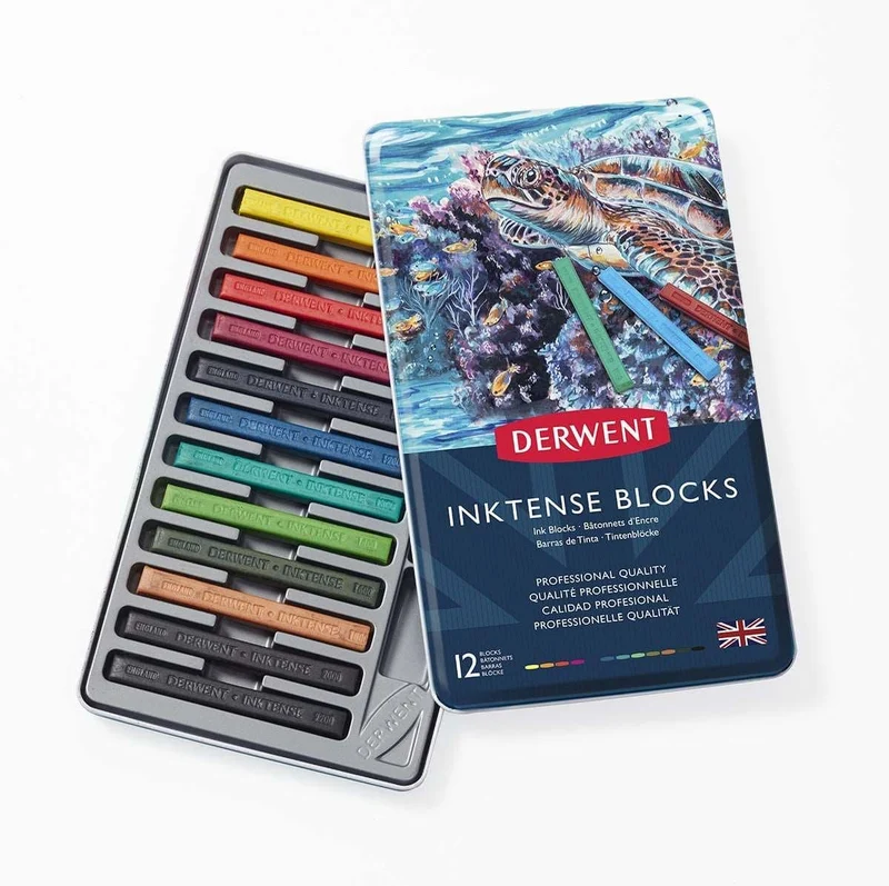 Derwent Inktense Blocks Set of 12