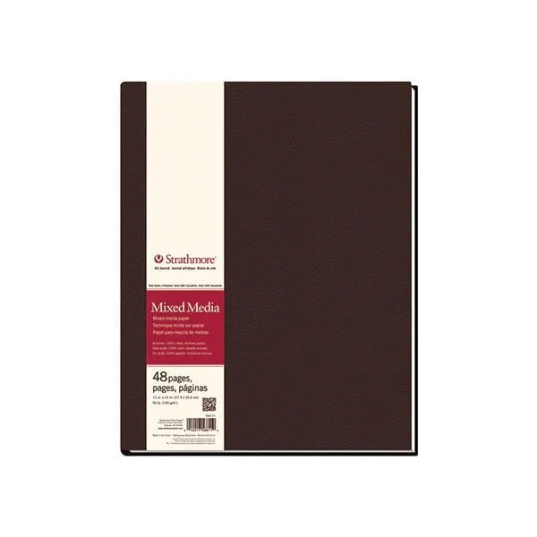 Strathmore Mixed Media Hardcover Art Journal 48 Pages (11" x 14")