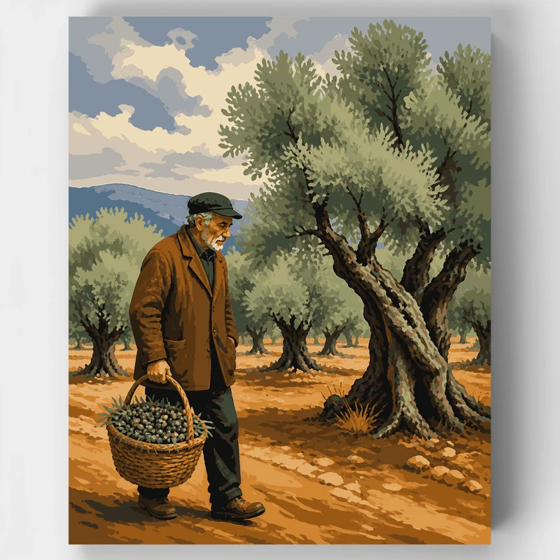 Olive Grove Elder - Paint by Numbers Kit