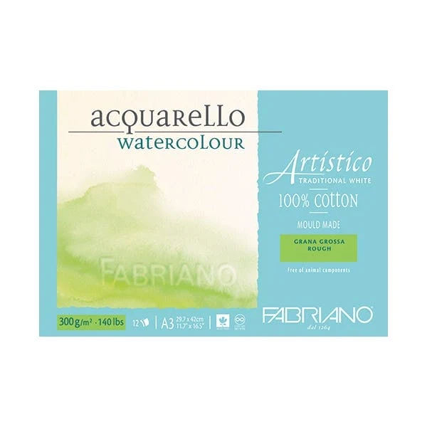 Artistico Water Colour Pads Rough 300gsm