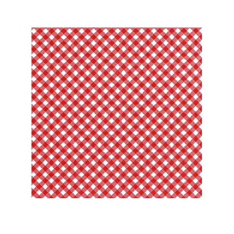 Decoupage Napkins - Red and White - 1 pc