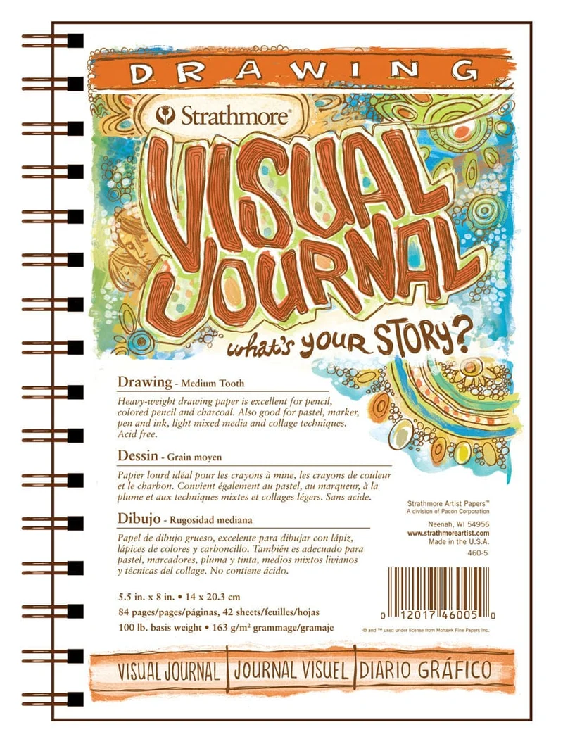 Strathmore Visual Journal Drawing (5.5"x8”)