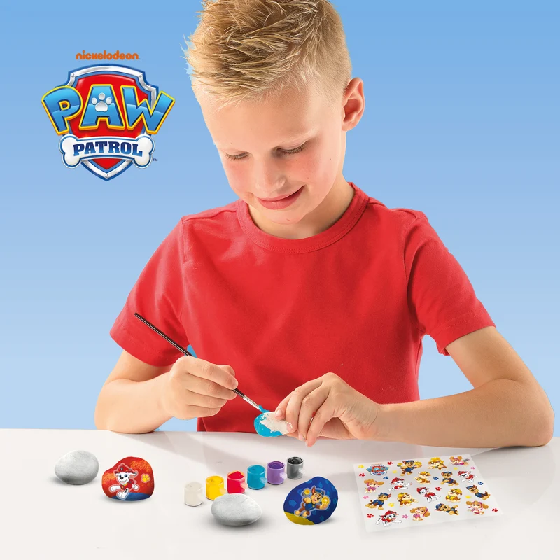 SES Creative Paw Patrol – Steine bemalen, 5 Steine