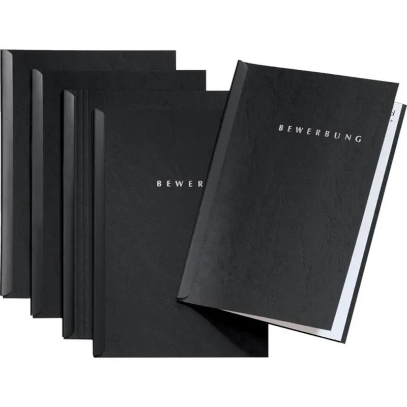 Pagna Bewerbungsset Start Basic schwarz, 5 Mappen (22005-04)