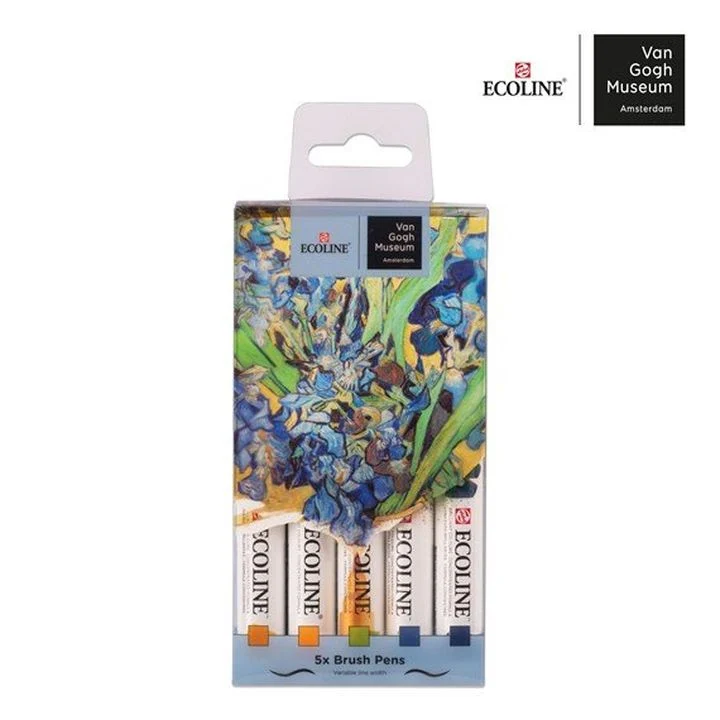 Ecoline Watercolor Brush Pens - Van Gogh Museum / Set of 5