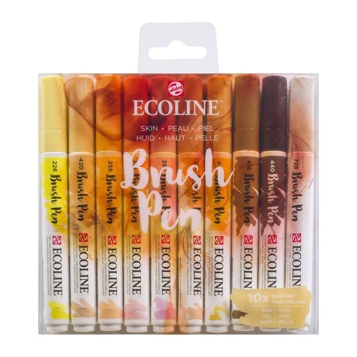 Ecoline Skin Watercolor Brush Pens