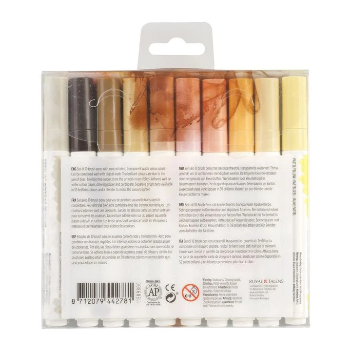 Ecoline Skin Watercolor Brush Pens