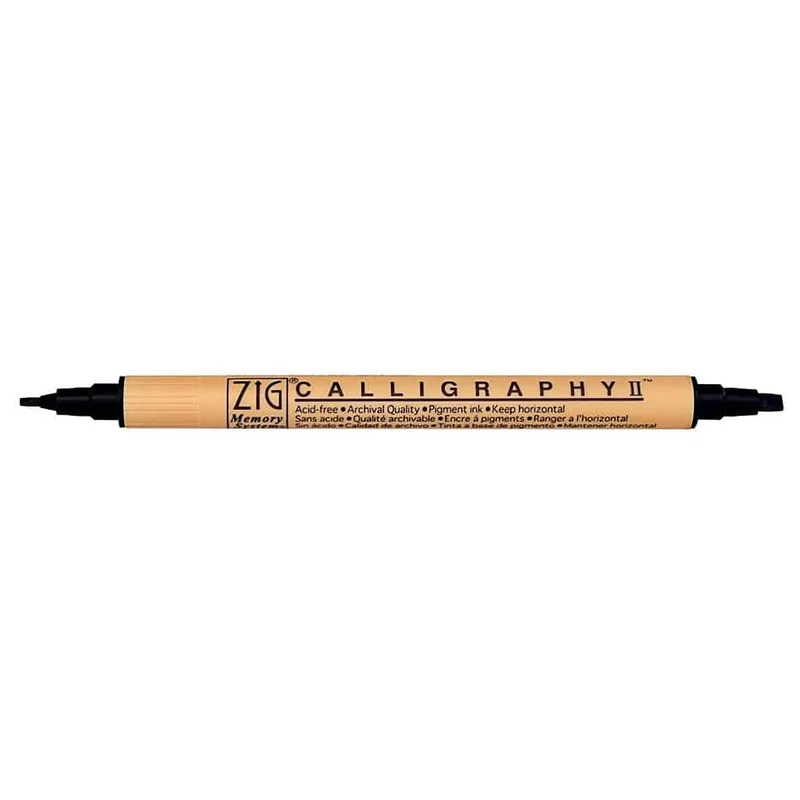 Zig Memory System Calligraphy II Pigment Marker