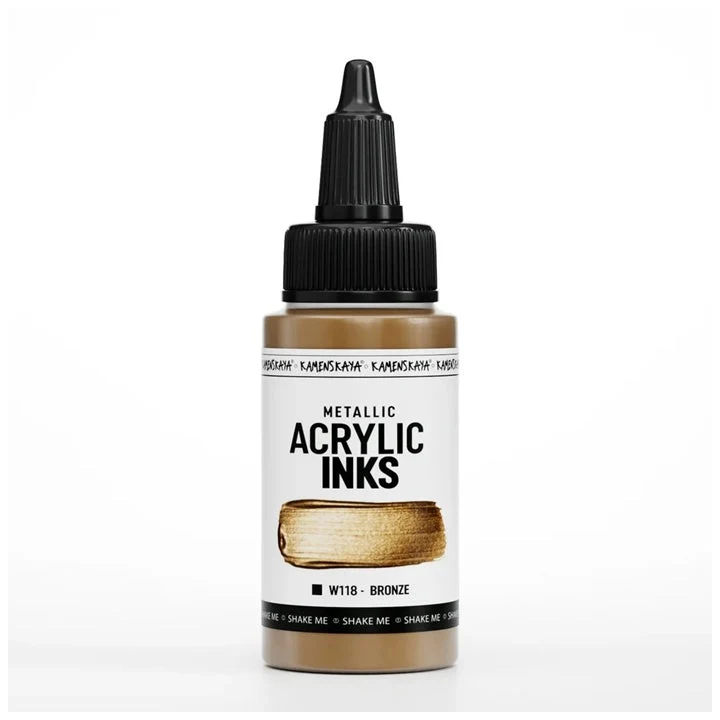 Concentrated Metallic Acrylic Ink - 30 ml