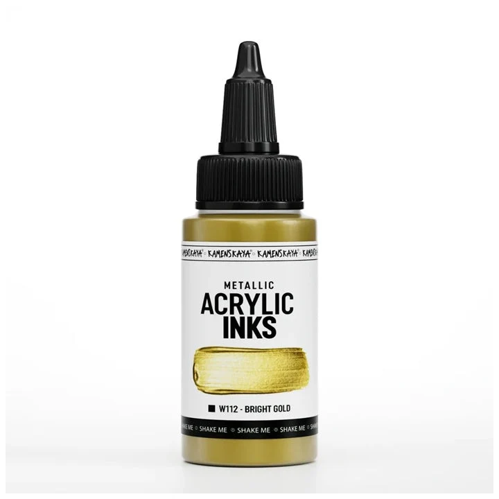 Concentrated Metallic Acrylic Ink - 30 ml