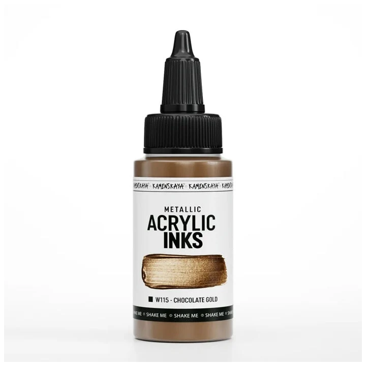 Concentrated Metallic Acrylic Ink - 30 ml