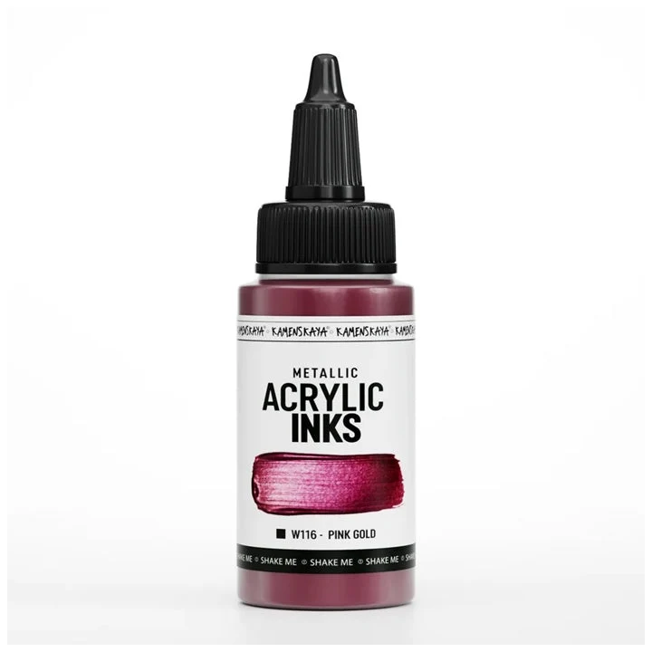 Concentrated Metallic Acrylic Ink - 30 ml