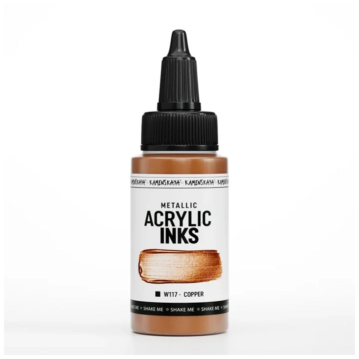 Concentrated Metallic Acrylic Ink - 30 ml