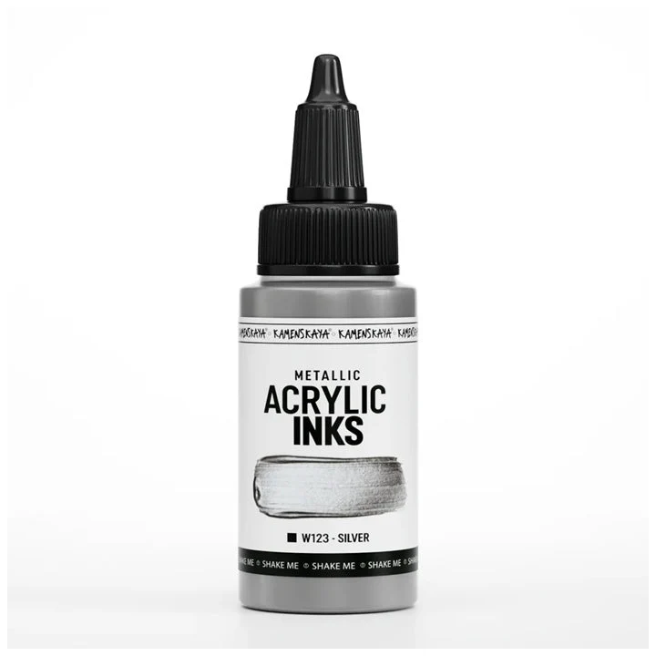 Concentrated Metallic Acrylic Ink - 30 ml