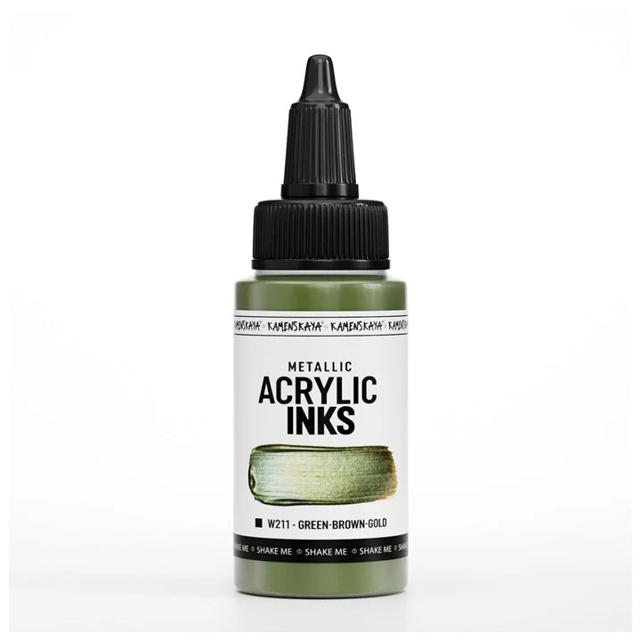 Concentrated Metallic Acrylic Ink - 30 ml