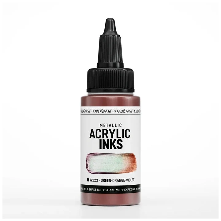 Concentrated Metallic Acrylic Ink - 30 ml