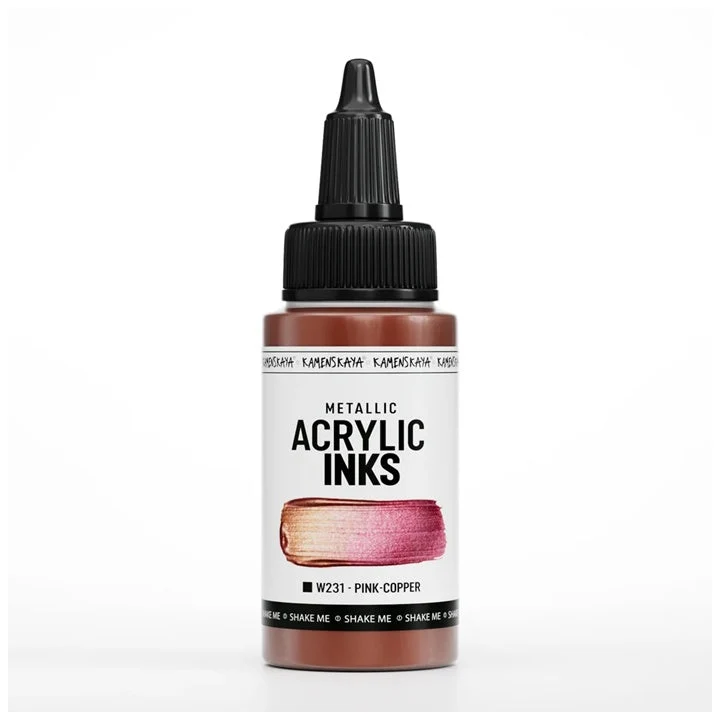 Concentrated Metallic Acrylic Ink - 30 ml