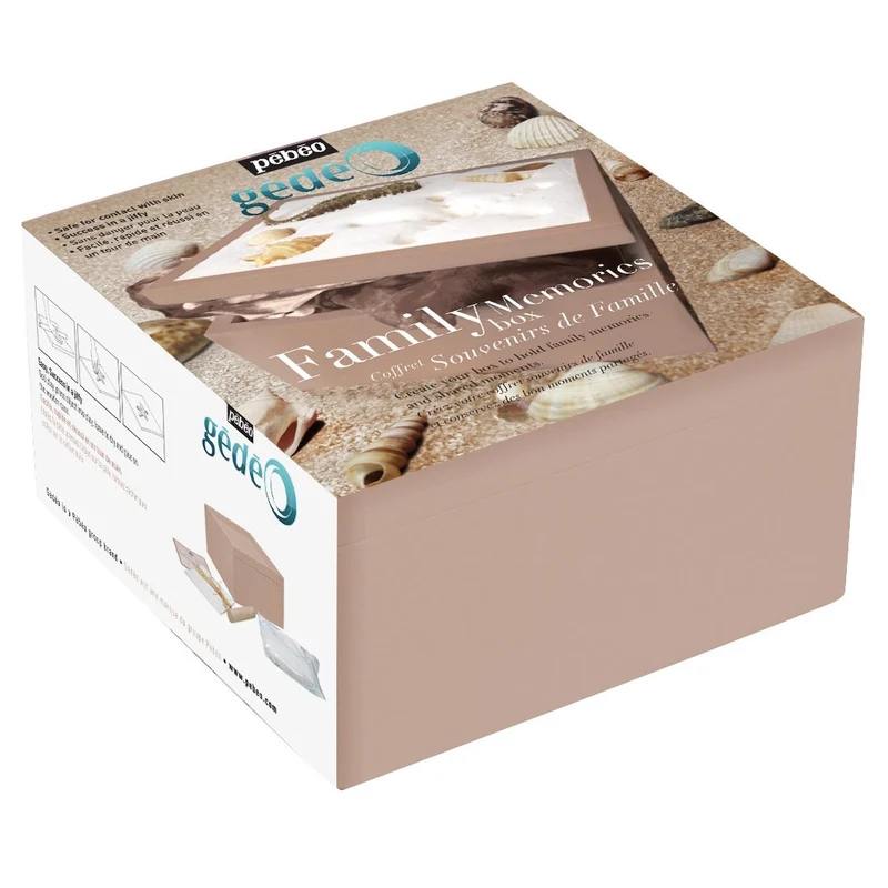 Pebeo - Gedeo - Moulding and Casting - Family Memories Box - Fingerprint Kit