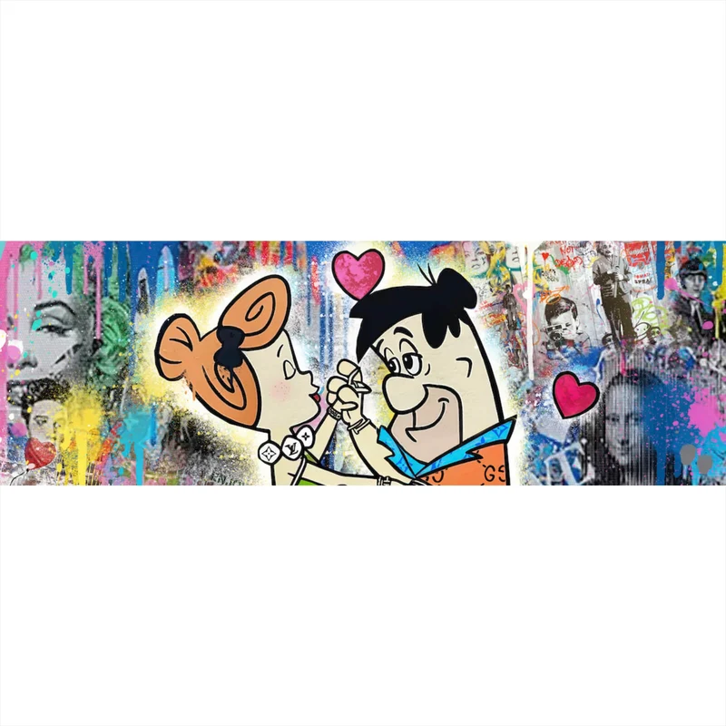 Acrylglasbild Always Love you Panorama