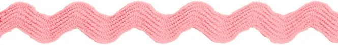 Zackenlitze 7mm rosa