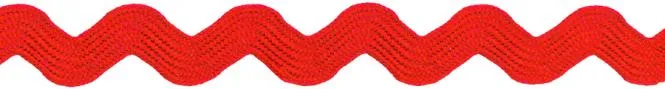 Zackenlitze 7mm rot