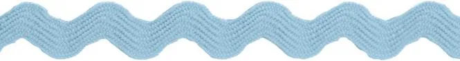 Zackenlitze 7mm hellblau