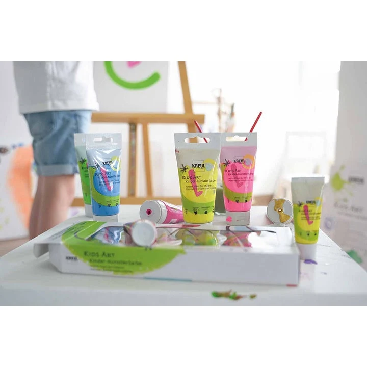 KREUL Children's Paint Set, 8 x 20 ml
