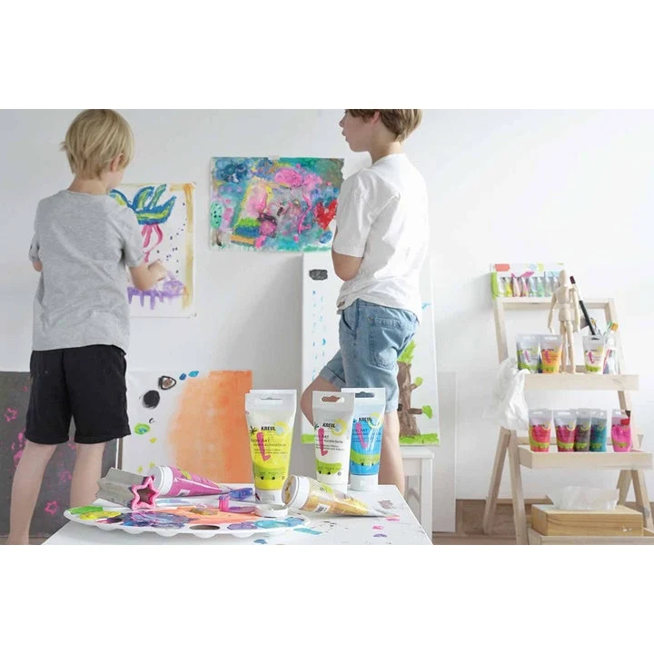 KREUL Children's Paint Set, 8 x 20 ml