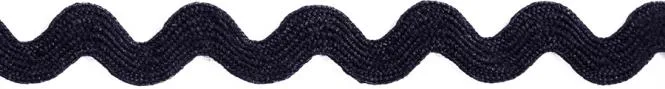 Zackenlitze 7mm marineblau