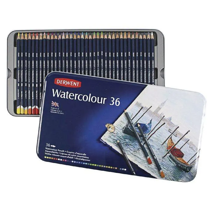 Derwent Watercolour Pencils Set of 36